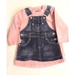 Levi's Pink Sweatshirt Dress 12M